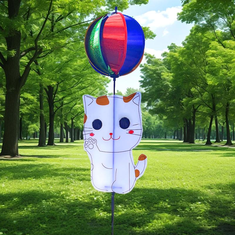 Windspiel Hund Für Garten – Aus Polyester, UV- & Regenbeständig, Aerodynamisch