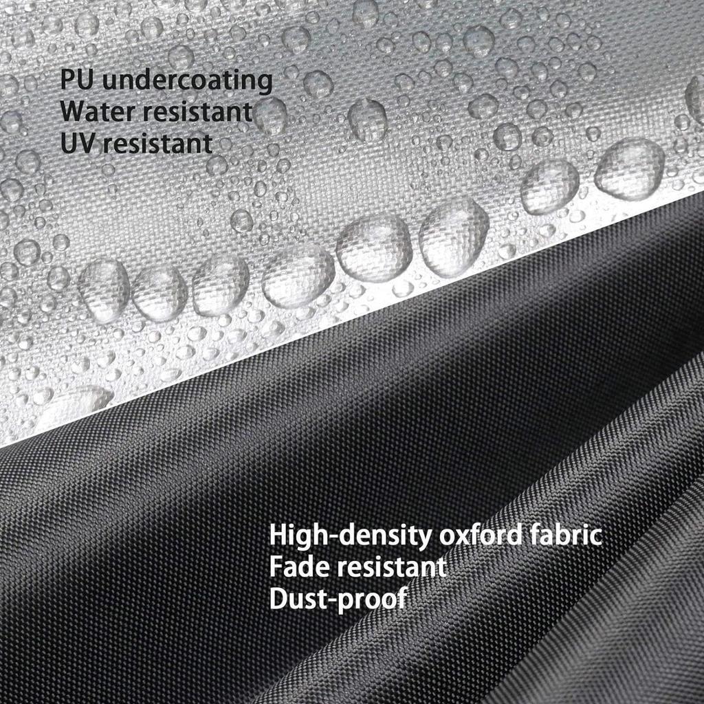 Heater Cover Waterproof UV-Resistant Shield Winter Anti-UV Windproof Heater Covers For Outdoor Garden Yard Pathway Backyard