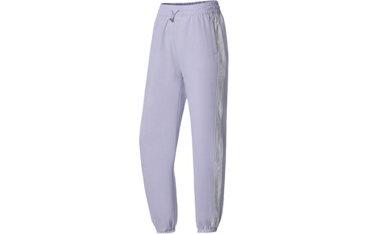 Li Ning Fitness Series Sports Pants Women s Purple AYKS378-2 L