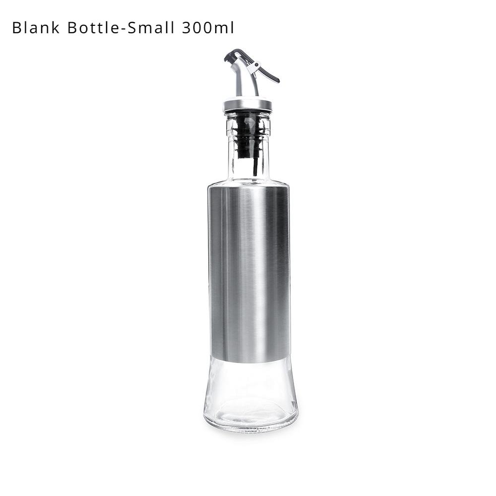 HANYANG Edelstahl-Gewürzflasche zum Ausgießen von Ölkrug, Sojasaucenflasche, Essigflasche, Glasflasche, Weinflasche, Essigglas, Sprühölflasche