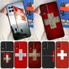 Schweiz Schweizer Flagge Für Oppo A74 A94 A54 A80 A78 A98 A40 A60 A18 A38 A58 A15 A17 A77 A57S A16 A76 A96 Handyhülle
