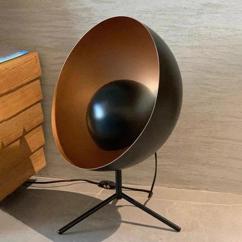

Satellite-designed Retro Metal Desk Lamp Indoor Living Room Luxury Home Decoration Ornaments Accessories Bedroom Bedside Lamp