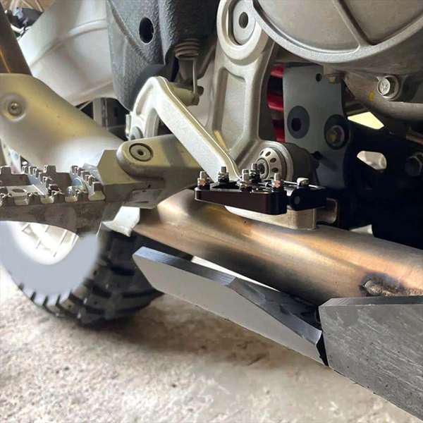Blue Metal Brake Lever Head for Off-road Motorcycle