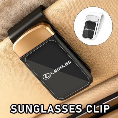 For Car Interior Sun Visor Eyeglasses Holder Sunglasses Clip RX 300 400 460 UX 200 NX LX LS GS 330 IS 250 300 GX