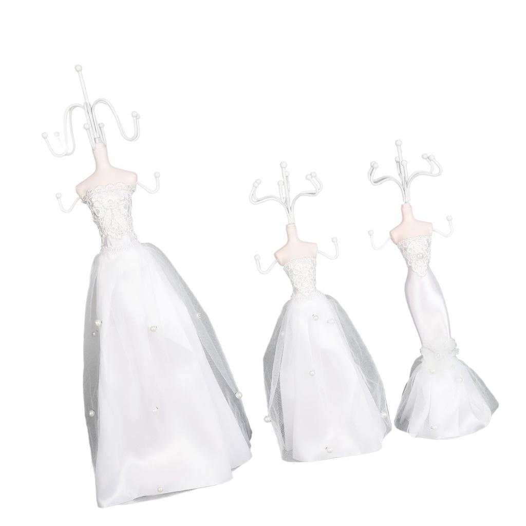 5pcs Jewelry Display Stand Set High Heels Models Sofa Home Display Rack Showcase for Necklace