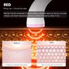 LED Skincare Rejuvenation Device: Red & Blue Light Therapy for Home Use