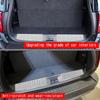 For Toyota Land Cruiser 250 Prado LC250 2024 2025 steel Built-in Rear Bumper Protector door Sill Trunk Threshold Tread Plate