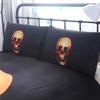 Comforter 100% Polyester S 3Pcs Halloween Gift Bones Bedding Set Black Horror Mischief Halloween Skull Bed Comforter