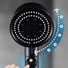 Factory Price Modern Turbo Thermostatic Handheld Rainfall Shower Head Kit with High Pressure Water Saving for Bathroom