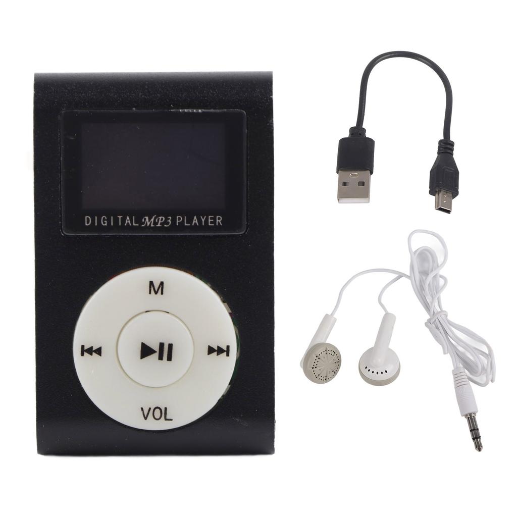Portable Mini MP3 Music Player Sports BackClip LCD Screen MP3 Support Memory Card new 4