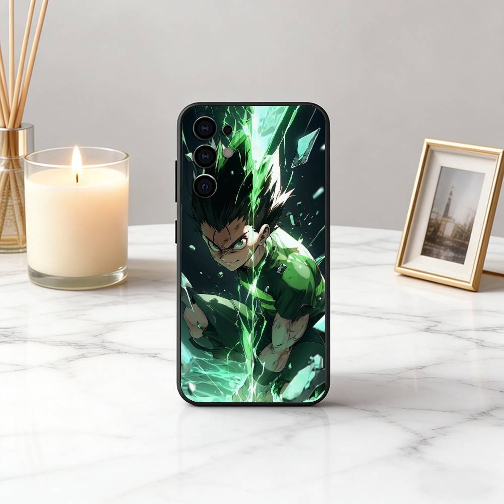

H-Hunter G-Gon F-Freecss H-Hunter-GF Phone Case For Samsung S25,S24,S21,S22,S23,S30,Ultra,S20,Plus,Fe,Soft Silicone Black Cover Samsung S235G
