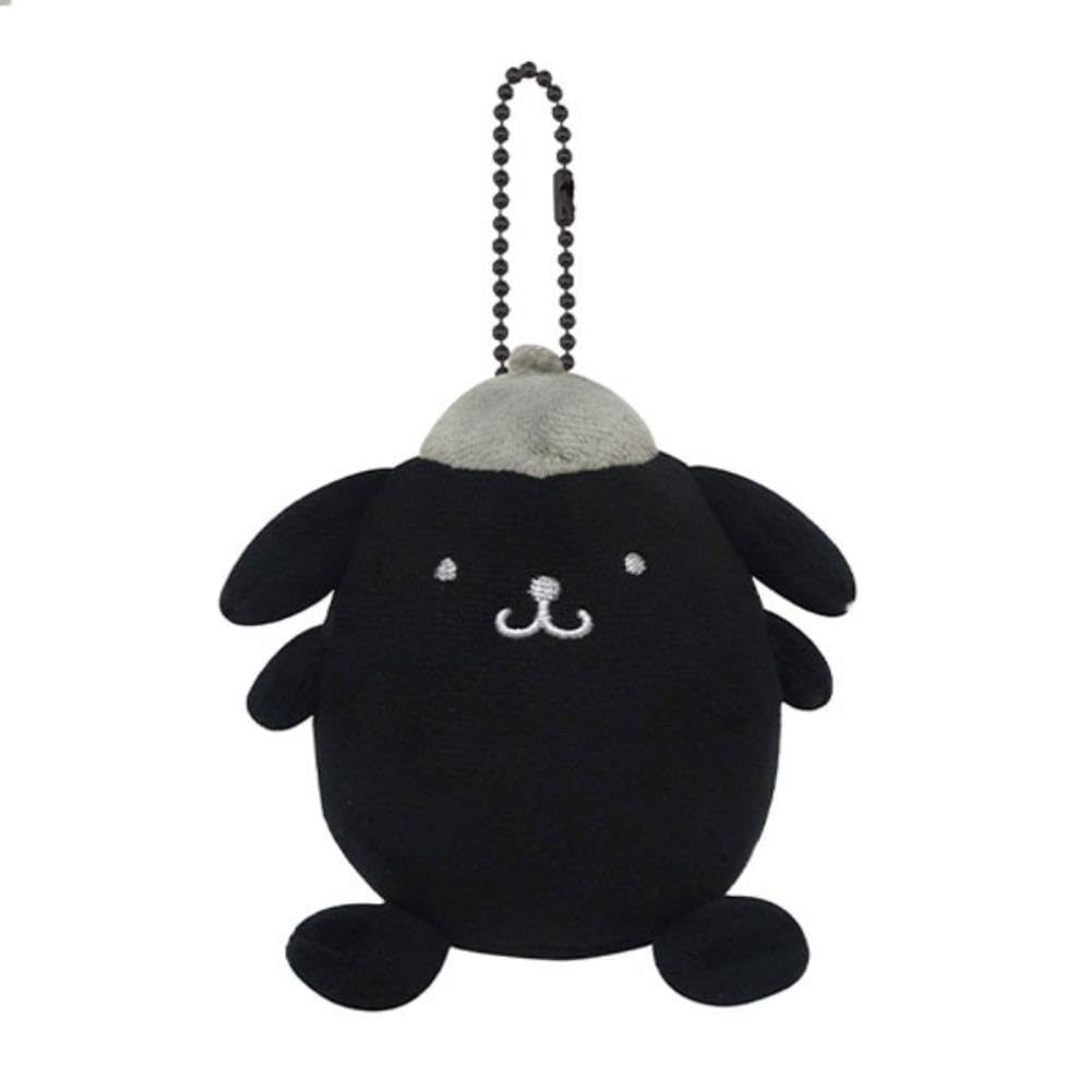 Sanrio Characters (Monochrome Series) Ball Chain Mascot Pompompurin SACM-BM-PN H10W8D7cm