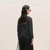 LESS 2026 Spring Mulberry Silk Half-High Collar Knit Sweater