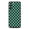 Custodia per telefono a quadri a scacchi per Samsung Galaxy S24 S23 Ultra S22 S21 S20 FE 5G S10 S10E S9 Plus S8 Cover morbida in silicone