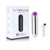Rechargeable 10-Mode Bullet Vibrator for Women - Strong Vibration Mini Massager Adult Toy