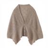 Cashmere Shawl Women's Hollowed-out Thin Air-conditioned Shawl Scarf Multi-functional Knitted Cardigan Shawl for Outerwear