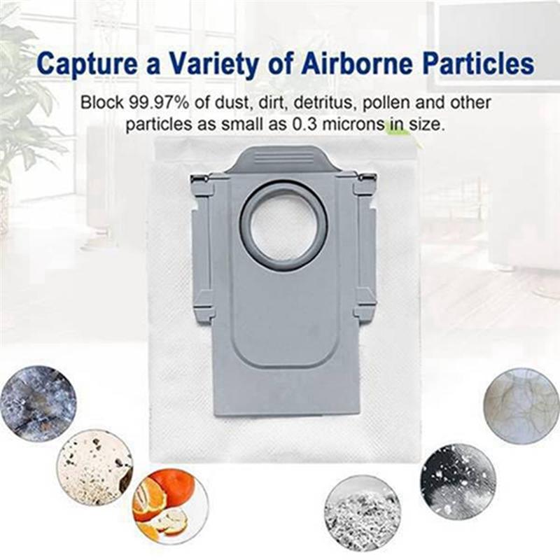 A04V For Roborock Qrevo Pro / Qrevo Maxv / Qrevo S / Qrevo Plus Robot Vacuum Roller Side Brush HEPA Filter Mop Pad Dust Bag
