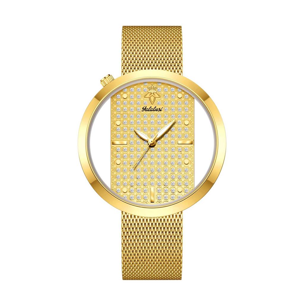 Yalalusi Fashion Trend Personality Hollow Ladies Watch Couple Watch Quartz Women'S Watch