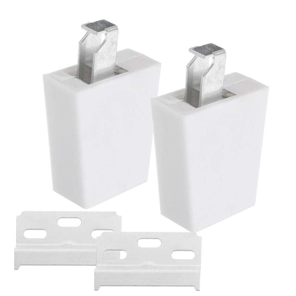 2pcs Hidden Cabinet Hinges Heavy Duty Wood Connectors For Kitchen Wall Cabinets Mounting Brackets Concealed Hinges For Cabinets