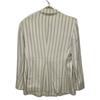 GIORGIO ARMANI Ivory Striped Double Breasted Jacket Jacket 46 IvoryUsed