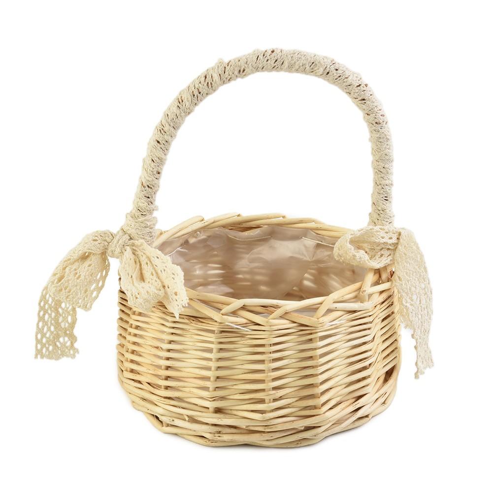 3 Size Storage Basket. Flower Food Fresh Rattan Gifts
