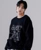 PUNCHLINE Overt Sweatshirt 5 Types Black Ismt6224