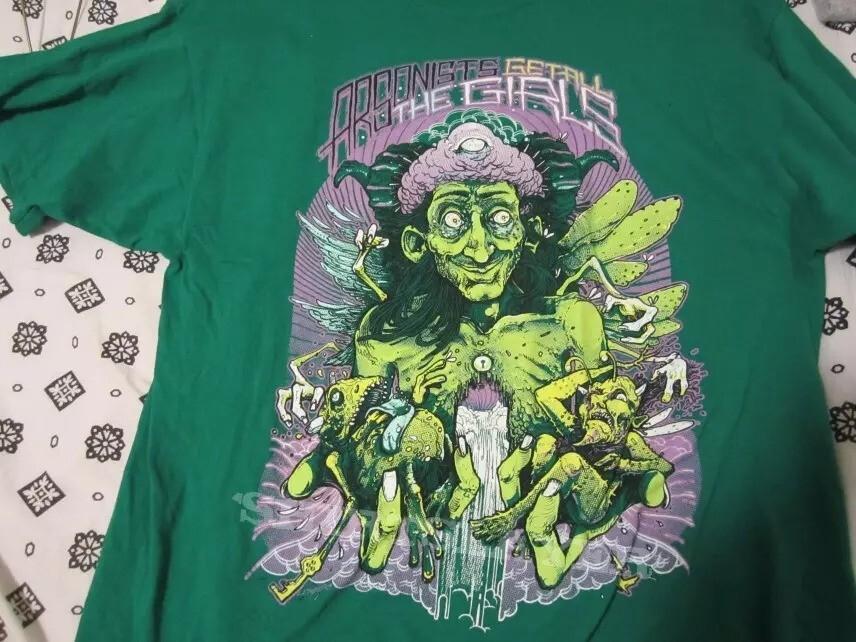 ARSONISTS GET ALL THE GIRLS Tour Band Gift For Fan S to 5XL Green T-shirt NI1068 Unisex T-Shirt XL