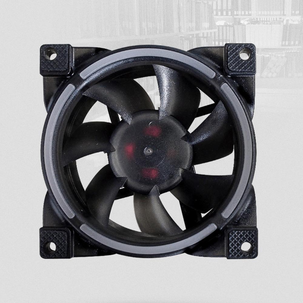 7 Blades PC Case Fan 5V PWM ARGB Case Fan LED Lighting 80mm PWM ARGB Case Fan  CPU Cooler