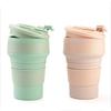 Portable Silicone Collapsible Cup | Creative Travel Folding Mug for Camping & Outdoor | Retractable Rinse Cup
