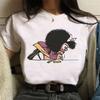Funny Mafalda Print Women T Shirt Harajuku Ulzzang Kawaii Cartoon Tshirts for Girl Korean Style Casual Tee Top Female  Clothing