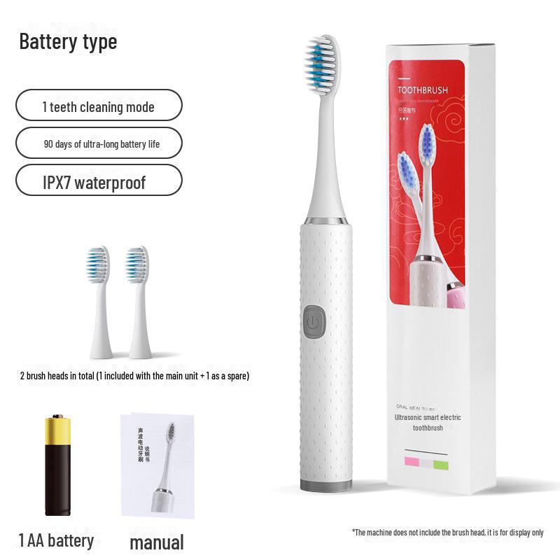 Customizable Electric Toothbrush: Rechargeable Sonic Brush for Adults, Couples & Kids