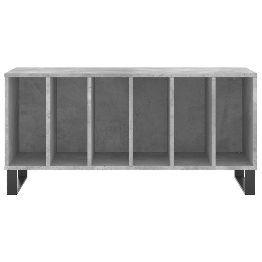 Record Cabinet Concrete Grey 100 x 38 x 48 cm Particleboard