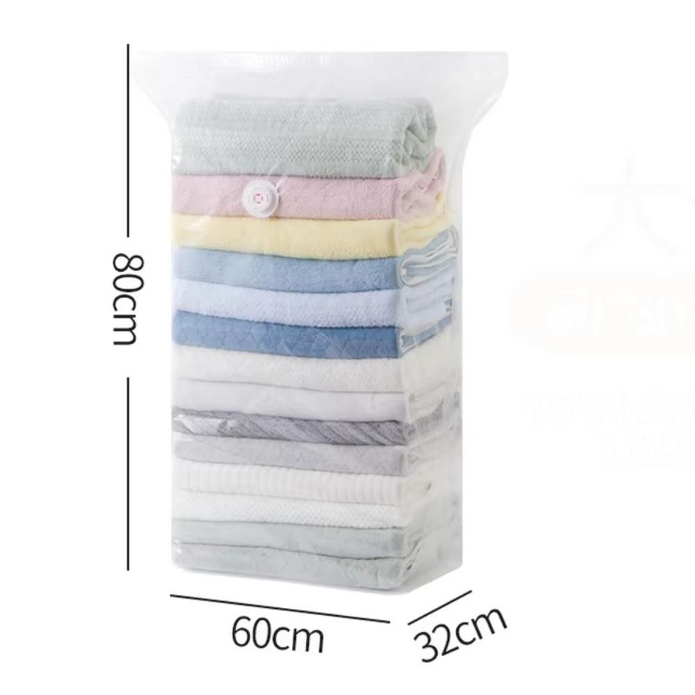 Clothes Organizer Vacuum Compression Bag Reusable Vacuum Seal Storage Bag  for Suits/Dress/Jacket