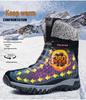 Plus Size Women's High-Top Snow Boots – Autumn/Winter Bestseller, Velvet Lined and Warm.