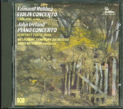 CD EDMUND RUBBRA, CARL PINI / JOHN IRE - Violin Concerto / Piano Concerto DKP9056 Unicorn-Kanchan 1986 UK Classical Used