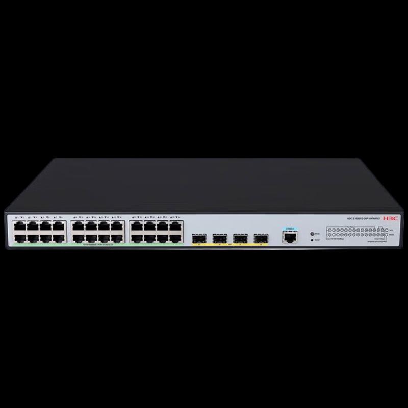 

H3C S1850V3-28P-HPWR-EI Managed Gigabit PoE Switch