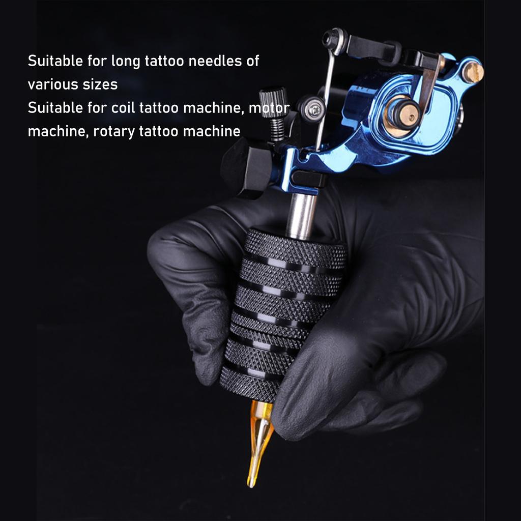35mm Tattoo Machine Handle Aluminum Alloy Accessory Rotary Tattoo Pen Handle Grip for Salon Professional