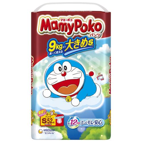 

[Брюки размер S] Брюки Mamy Poko Подгузники Doraemon (4~9 кг) 52 штуки