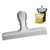 Snack Sealing Clips Stainless Steel Food Clips Seal The Coffee Beans Seal Food Storage Bags Food Saver Travel Kitchen Gadgets