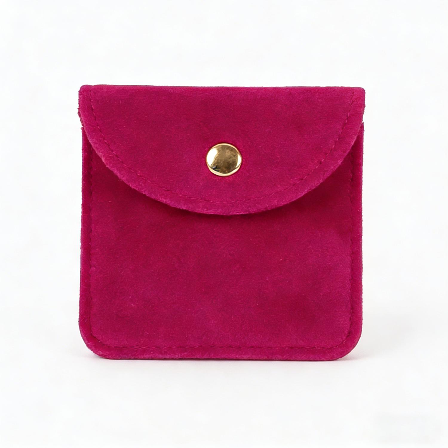 

1/10 piece short plush jewelry packaging bag buckle bag ring earring bracelet necklace storage wedding party chic gift bag 1pcs троянди рожеві кольору