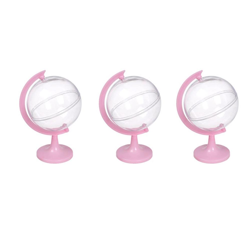 12pcs Candy Tellurion Design Party Gift Candy Container Container For Wedding Gift Box Christmas Pink Favor Box Decor