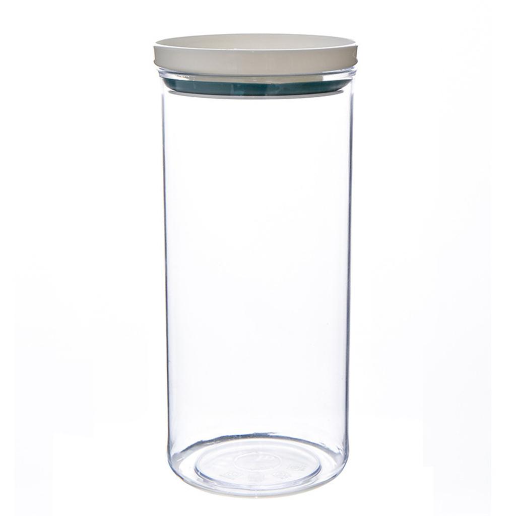 Plastic Airtight Food Container Sealing Storage Canister With Lid Cereal Seasoning Jar Sealed Flour Tank Kitchen Supply