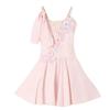 Classical Leotard Modern Dance Dress Chinese Sling Performance Costume Princess Dress  Kids Girls