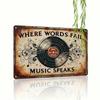 Vintage Tin Sign Retro Metal Plaque Wall Decor Home Art