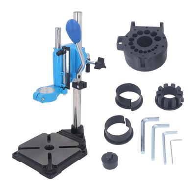 Drill Guide Stand Multifunctional Electric Drill To Bench Drill Universal Bracket with 90 Degree Rotation Clamp