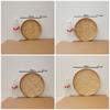 1Pcs 4 Size Bamboo Sieve DIY Decorative Dessert Plate Durable Kitchen Storage Tray