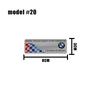 Zinc Alloy Styling Car Body Trunk Emblem Sticker Accessories For BMW E46 E90 E60 F30 F10 E39 E36 E87 F20 E90 E70 M3 M5 M6 G20 Z3 AQ3