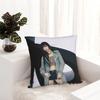 Federa per Cuscino Kpop Girl B-Babymonster in Poliestere Stampato Copricuscino Decorativo Copricuscino da Lancio per Casa con Cerniera 40*40cm