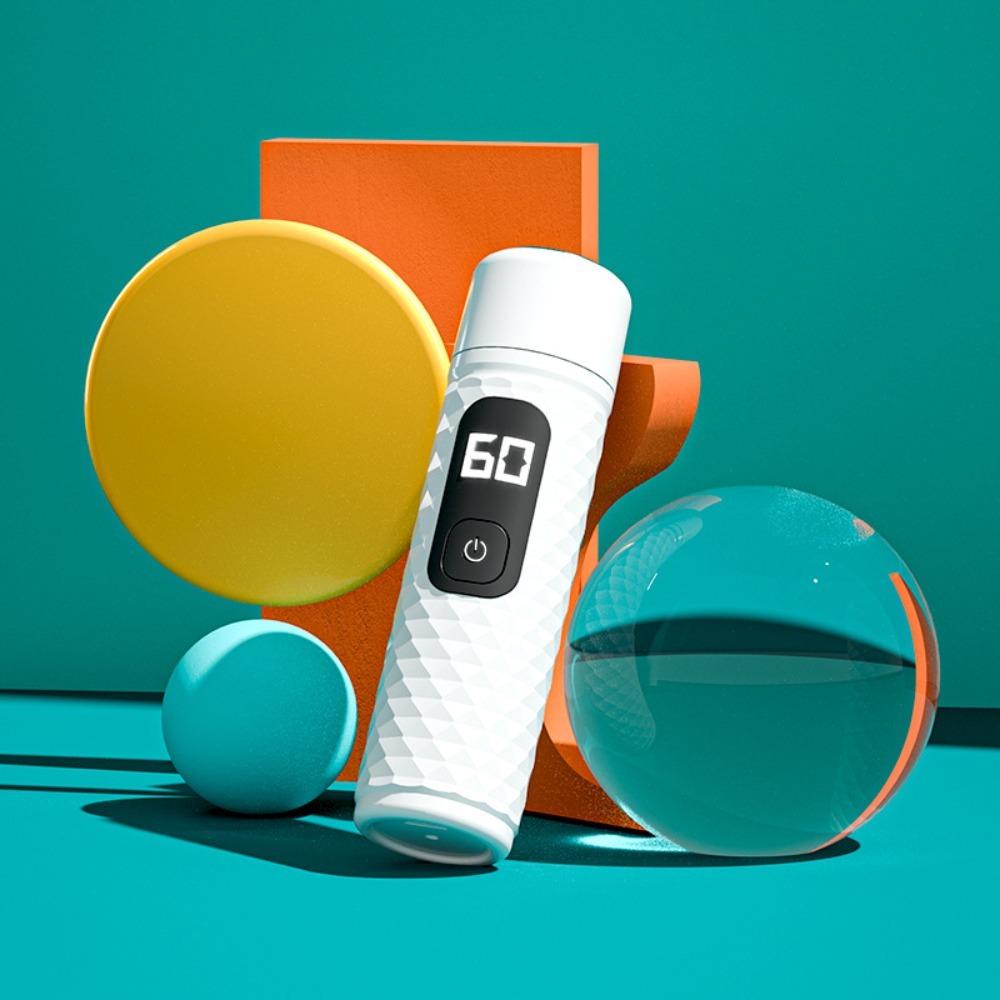 Digital Display Men's Electric Razor 2 in 1 Electric Shaver Nostril Cleaning Trimmer  Travel