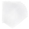 10Pcs Heat Shrink Sheet Kit Shrinkable Film Paintable White Paper DIY for Children